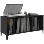 Mueble para discos madera contrachapada negro 100x38x48 cm de vidaXL, Almacenamiento para CD y DVD - Ref: Foro24-831982, Prec...