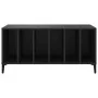Mueble para discos madera contrachapada negro 100x38x48 cm de vidaXL, Almacenamiento para CD y DVD - Ref: Foro24-831982, Prec...