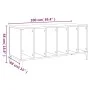 Mueble para discos madera contrachapada negro 100x38x48 cm de vidaXL, Almacenamiento para CD y DVD - Ref: Foro24-831982, Prec...
