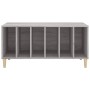 Mueble para discos madera contrachapada gris Sonoma 100x38x48cm de vidaXL, Almacenamiento para CD y DVD - Ref: Foro24-831979,...