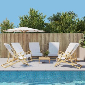 Toallas de playa 6 uds tela blanco 400 g/m² 60x135 cm de vidaXL, Toallas de playa - Ref: Foro24-3157051, Precio: 65,73 €, Des...