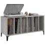 Mueble para discos madera contrachapada gris Sonoma 100x38x48cm de vidaXL, Almacenamiento para CD y DVD - Ref: Foro24-831987,...