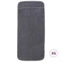 Toallas de playa 6 uds tela gris antracita 400 g/m² 60x135 cm de vidaXL, Toallas de playa - Ref: Foro24-3157055, Precio: 65,8...