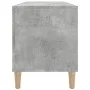 Plywood gray concrete record cabinet 100x38x48 cm by vidaXL, CD and DVD storage - Ref: Foro24-831977, Price: 65,15 €, Discoun...