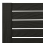 Tumbona doble de polipropileno negro 155x138x83 cm de vidaXL, Tumbonas - Ref: Foro24-364150, Precio: 342,28 €, Descuento: %