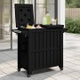 Carrito de servicio 3 en 1 polipropileno negro de vidaXL, Carros de cocina y comedor - Ref: Foro24-364169, Precio: 345,13 €, ...