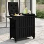 Carrito de servicio 3 en 1 polipropileno negro de vidaXL, Carros de cocina y comedor - Ref: Foro24-364169, Precio: 337,94 €, ...