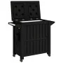 Carrito de servicio 3 en 1 polipropileno negro de vidaXL, Carros de cocina y comedor - Ref: Foro24-364169, Precio: 337,94 €, ...