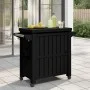 Carrito de servicio 3 en 1 polipropileno negro de vidaXL, Carros de cocina y comedor - Ref: Foro24-364169, Precio: 337,94 €, ...