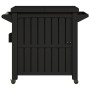 Carrito de servicio 3 en 1 polipropileno negro de vidaXL, Carros de cocina y comedor - Ref: Foro24-364169, Precio: 345,13 €, ...