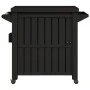 Carrito de servicio 3 en 1 polipropileno negro de vidaXL, Carros de cocina y comedor - Ref: Foro24-364169, Precio: 337,94 €, ...