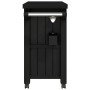 Carrito de servicio 3 en 1 polipropileno negro de vidaXL, Carros de cocina y comedor - Ref: Foro24-364169, Precio: 345,13 €, ...