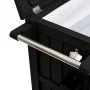 Carrito de servicio 3 en 1 polipropileno negro de vidaXL, Carros de cocina y comedor - Ref: Foro24-364169, Precio: 337,94 €, ...
