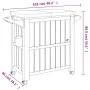 Carrito de servicio 3 en 1 polipropileno negro de vidaXL, Carros de cocina y comedor - Ref: Foro24-364169, Precio: 337,94 €, ...