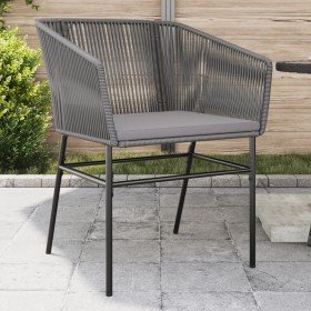 Sillones de jardín con cojines 2 uds ratán sintético gris en Sillas de jardín | Comprar online en Foru.es