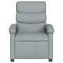 Sillón reclinable de tela gris claro en Sillones | Comprar online en Foru.es