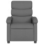 Sillón reclinable de tela gris oscuro en Sillones | Comprar online en Foru.es