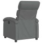 Sillón reclinable de tela gris oscuro en Sillones | Comprar online en Foru.es