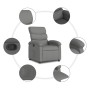 Sillón reclinable de tela gris oscuro en Sillones | Comprar online en Foru.es
