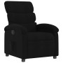 Sillón reclinable de tela negro en Sillones | Comprar online en Foru.es