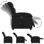 Sillón reclinable de tela negro en Sillones | Comprar online en Foru.es