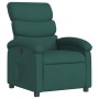 Sillón reclinable de tela verde oscuro en Sillones | Comprar online en Foru.es