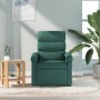 Sillón reclinable de tela verde oscuro en Sillones | Comprar online en Foru.es