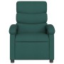 Sillón reclinable de tela verde oscuro en Sillones | Comprar online en Foru.es