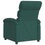 Sillón reclinable de tela verde oscuro en Sillones | Comprar online en Foru.es