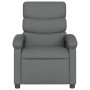 Sillón de masaje reclinable de tela gris oscuro en Sillones | Comprar online en Foru.es