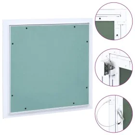 Panel de acceso marco de aluminio y placa de yeso 300x300 mm de vidaXL, Trampas - Ref: Foro24-145098, Precio: 33,84 €, Descue...