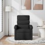 Sillón reclinable de masaje de tela negro en Sillones | Comprar online en Foru.es