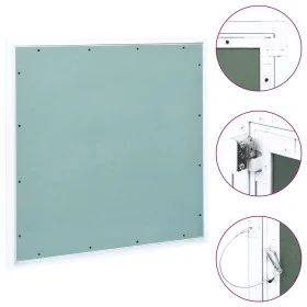 Aluminum frame and plasterboard access panel 500x500 mm by vidaXL, Traps - Ref: Foro24-145102, Price: 63,51 €, Discount: %