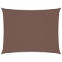Toldo de vela rectangular tela Oxford marrón 3x4,5 m en Sombrillas | Comprar online en Foru.es
