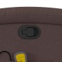 Sillón de masaje reclinable de tela marrón oscuro en Sillones | Comprar online en Foru.es