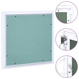 Panel de acceso marco de aluminio y placa de yeso 200x200 mm de vidaXL, Trampas - Ref: Foro24-145097, Precio: 31,52 €, Descue...