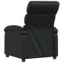 Sillón de masaje reclinable cuero sintético negro en Sillones | Comprar online en Foru.es