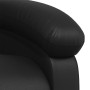 Sillón de masaje reclinable cuero sintético negro en Sillones | Comprar online en Foru.es