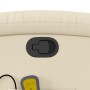 Sillón reclinable de masaje cuero sintético crema en Sillones | Comprar online en Foru.es