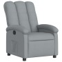 Sillón reclinable de tela gris claro en Sillones | Comprar online en Foru.es