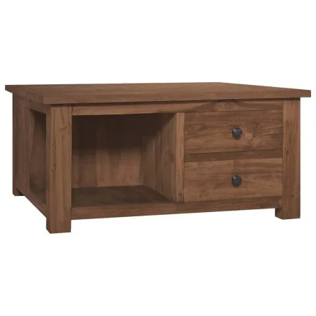 Mesa de centro de madera de teca maciza 68x68x33 cm de vidaXL, Mesas de centro - Ref: Foro24-289080, Precio: 163,63 €, Descue...