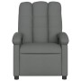Sillón reclinable de tela gris oscuro en Sillones | Comprar online en Foru.es