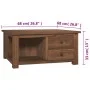 Mesa de centro de madera de teca maciza 68x68x33 cm de vidaXL, Mesas de centro - Ref: Foro24-289080, Precio: 163,63 €, Descue...