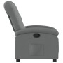 Sillón reclinable de tela gris oscuro en Sillones | Comprar online en Foru.es