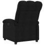 Sillón reclinable de tela negro en Sillones | Comprar online en Foru.es