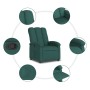 Sillón reclinable de tela verde oscuro en Sillones | Comprar online en Foru.es