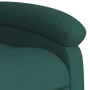 Sillón reclinable de tela verde oscuro en Sillones | Comprar online en Foru.es
