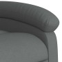 Sillón de masaje reclinable de tela gris oscuro en Sillones | Comprar online en Foru.es