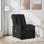 Sillón reclinable de masaje de tela negro en Sillones | Comprar online en Foru.es