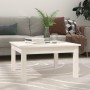 Mesa de centro de madera maciza de pino blanco 55x55x30 cm de vidaXL, Mesas de centro - Ref: Foro24-814230, Precio: 43,51 €, ...